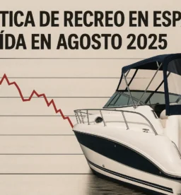 La náutica de recreo en España pierde impulso en agosto