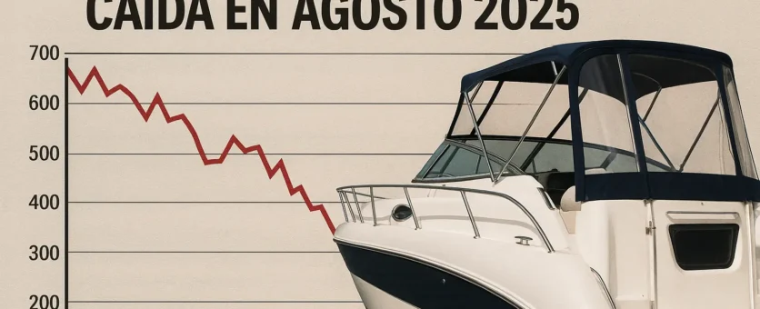 La náutica de recreo en España pierde impulso en agosto