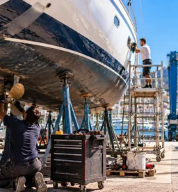 Trabajar en un varadero: profesionales y funciones