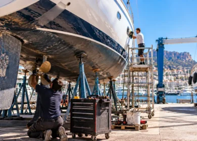 Trabajar en un varadero: profesionales y funciones
